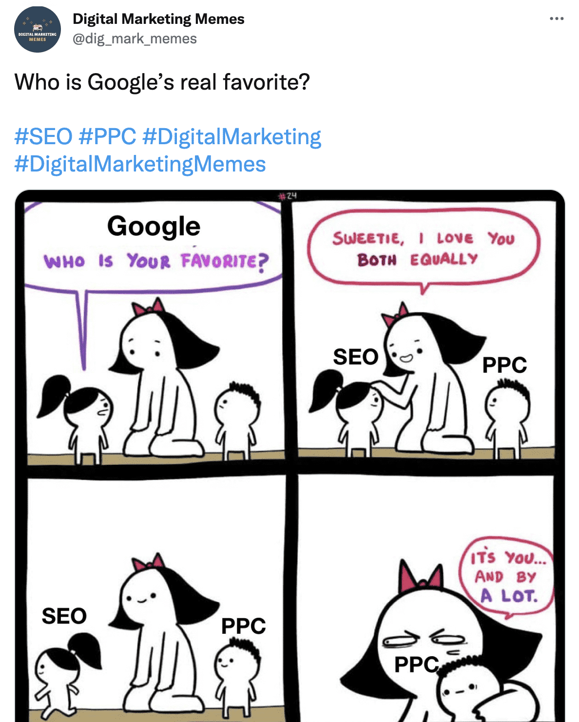 Google SEO meme