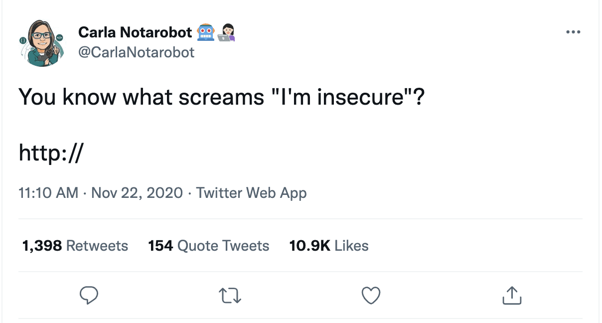 "You're insecure" http meme