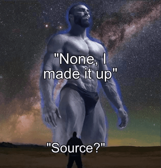 "Source?" SEO meme