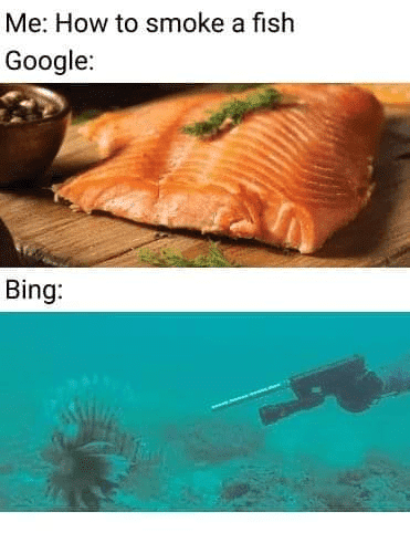 Fish SEO meme