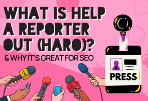 "What is HARO?" blog graphic