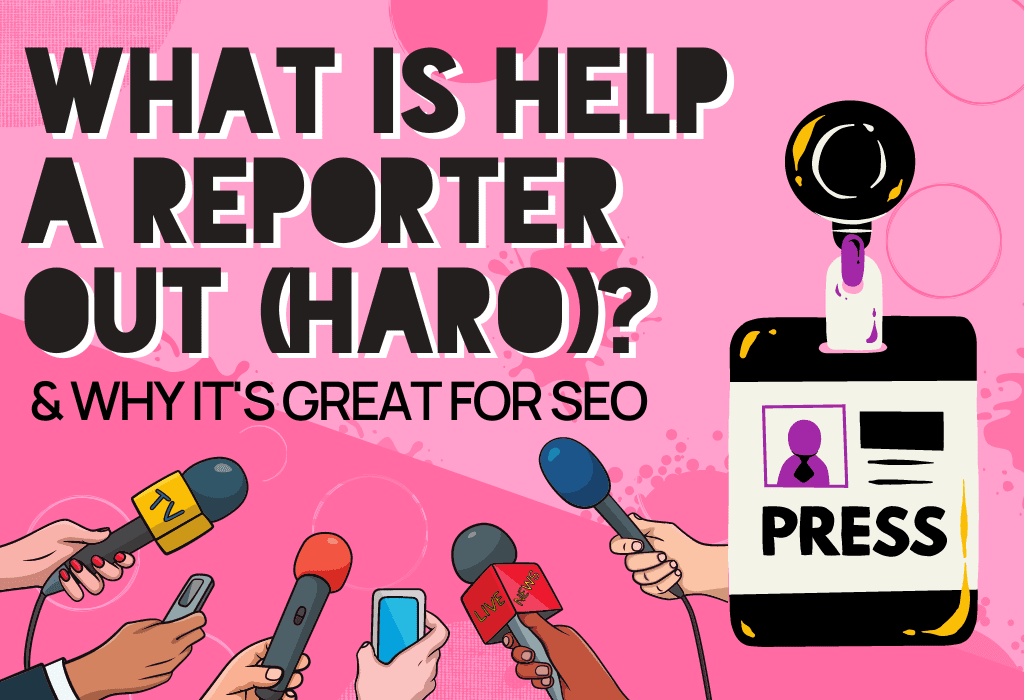 "What is HARO?" blog graphic
