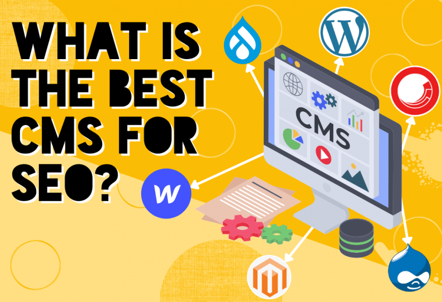 "What is the best CMS for SEO?" featured image